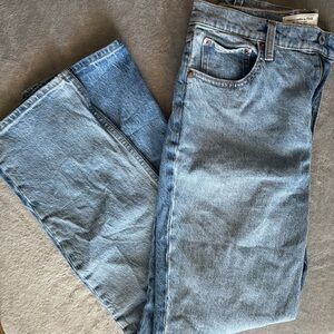 Abercrombie & Fitch Light Blue Straight Leg Jeans